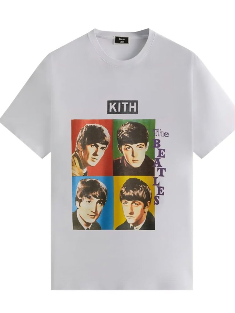 KITH x Beatles NWT 1962 Vintage Tee White Four-panel graphic size XL